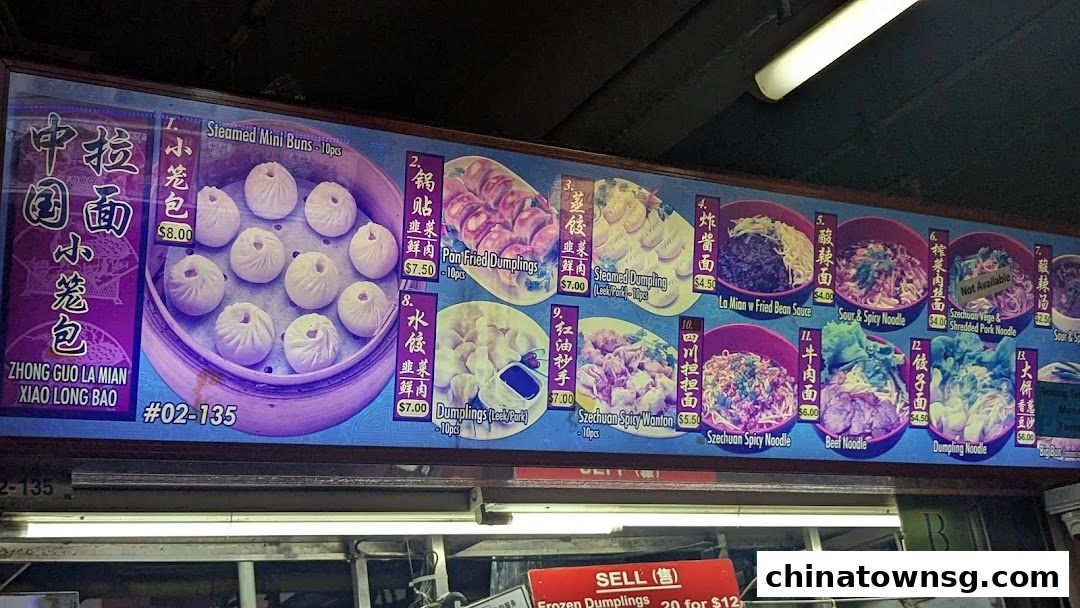 Zhong Guo La Mian Xiao Long Bao 中国拉面小笼包